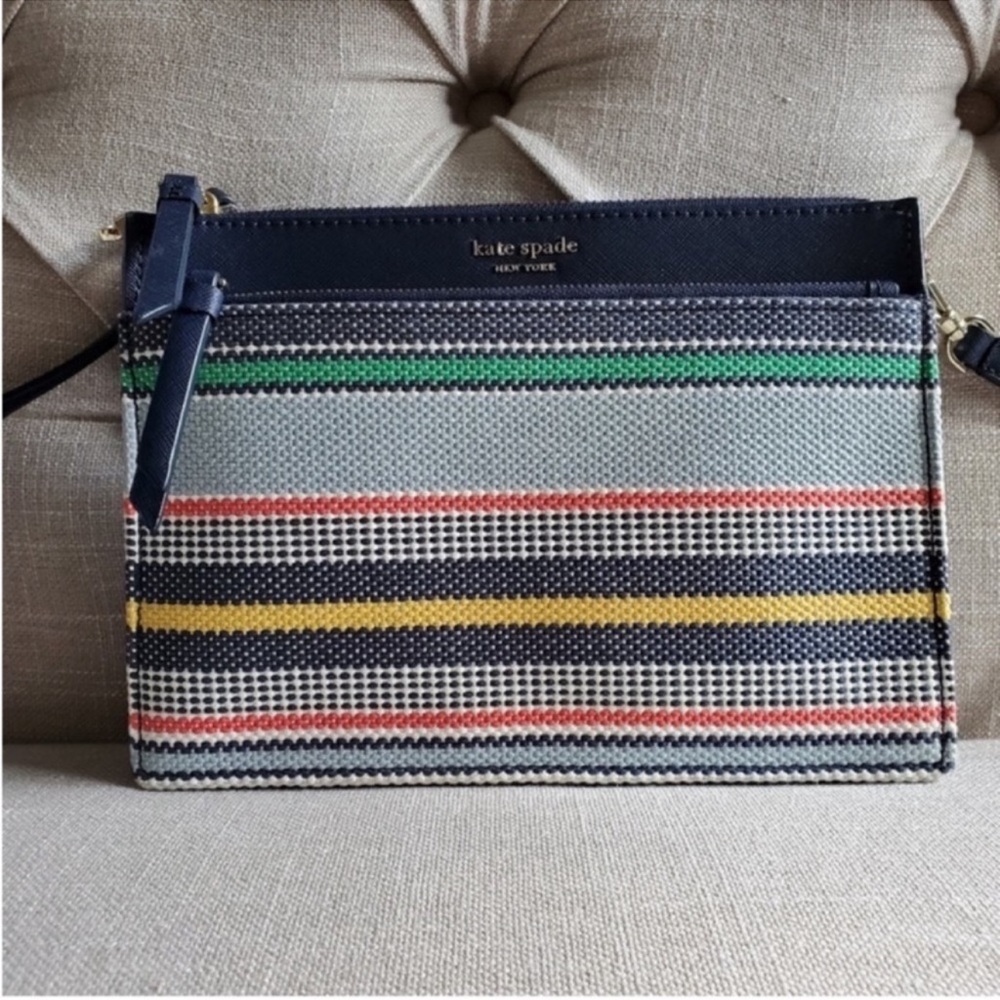 Kate Spade Cameron Boardwalk Stripe Crossbody